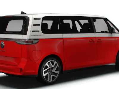 VW ID Buzz GTX LWB 2024 3D model