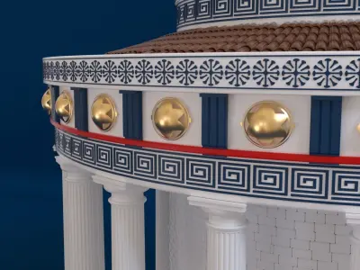 THOLOS OF DELPHI 3D model