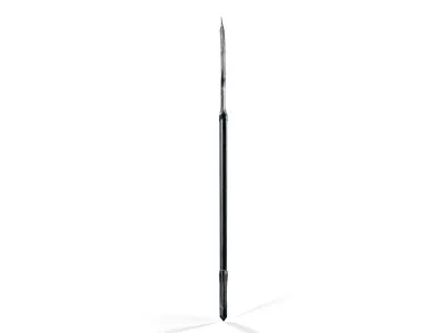 Sci-Fi Magical Scythe Low-poly 3D model