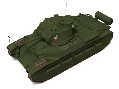 Mark II Matilda II Mk III IV 3D model