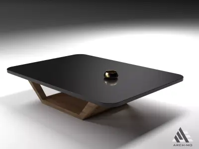 Coffee table 07- furniture Free 3D model