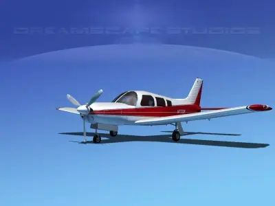 Piper Cherokee Arrow 3D model