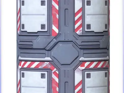 SciFi Seamless Texture Texture 68