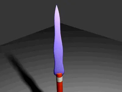 Tombak Spear 3D model