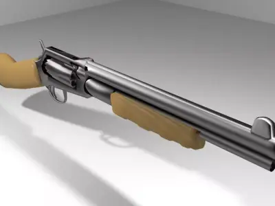 Revolver - Shortgun Type 2 3D model