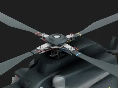 Harbin Z19 Share helicopter 3D model