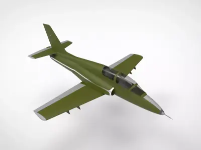 Hawk IAR 99 Soim 3D model