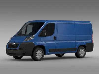 Citroen Relay Van L1H1 2006-2014 3D model