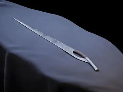 Sword - Goblin Low-poly 3D model