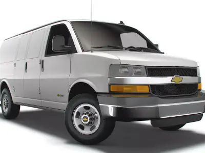 Chevrolet Express Cargo Van 2022 3D model