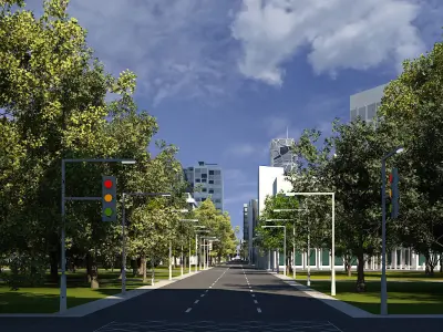 Mega City 2024 3D model