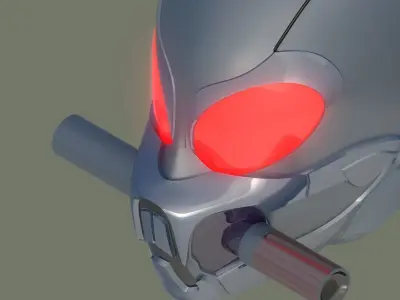 Metal Gear Solid 2 Raiden Scuba Mask for Cosplay 3D print model