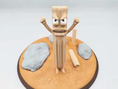 CHURRY FROM RICK AND MORTY 3D print model