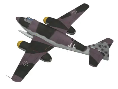 Messerschmitt Me 262 Schnellbomber 1a 3D model