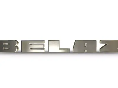 belaz  logo 3D model
