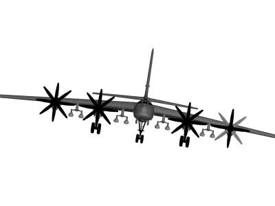 Tupolev Tu-95 3D model
