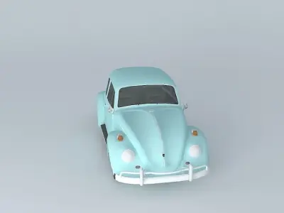 Beetle 1961 Free 3D model