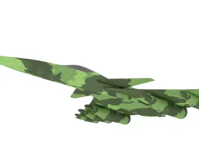 Fighter Plane Free 3D model