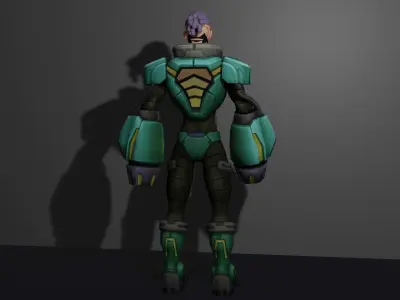 Cyborg  3D model
