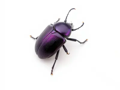 Iridescent Beetle D Model Pack with High Detail Low-poly 3D model