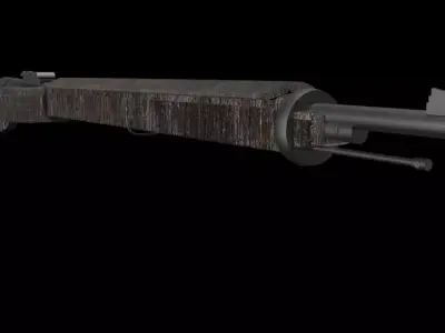 Mosin Nagant 1891 Model Free 3D model
