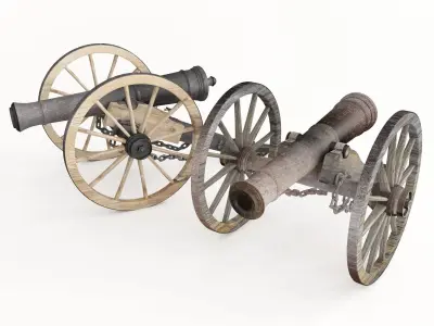 Cannon vol 02 3D model