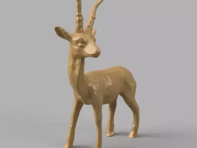 Cerf christmas 3D print model