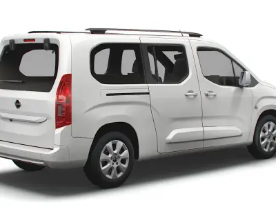 Opel E Combo Life XL 2022 3D model