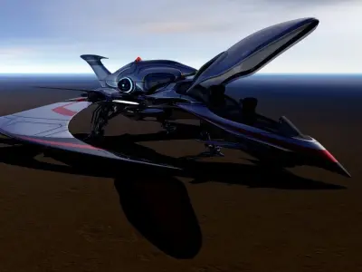 MXR-13 Starfighter 3D model