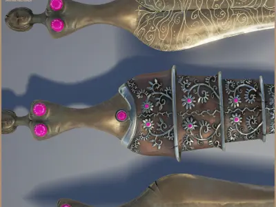 Legendaly Venus Sword Free low-poly 3D model