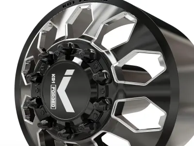 FRONT KG1 KD003-B-1 DUALLY WHEEL 3D MODEL 3D model