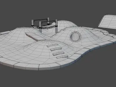 Outdoor Playground 03 Free low-poly 3D model