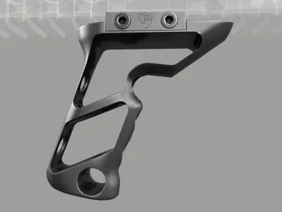 Fortis SHIFT Vertical Grip Low-poly 3D model purchase