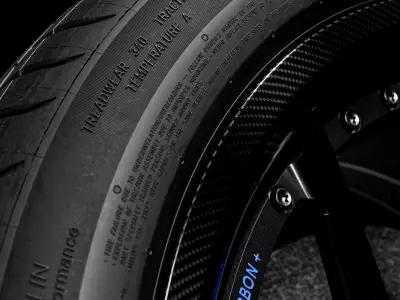 Michelin Primacy 4 235 45 20 100V 3D model