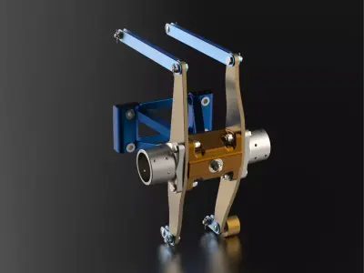 P-51D Mustang Elevator Horn Assembly Fus Sta 305-996 3D print model