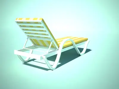 Chaise Longue 3D model purchase