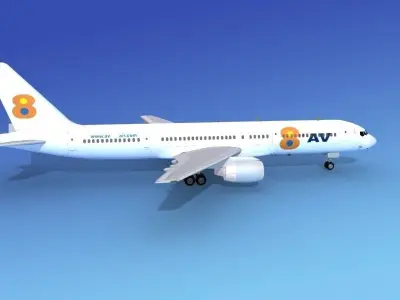 Boeing 757-200 AV8 Air 3D model