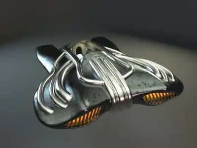 Hover car Tro 3D model