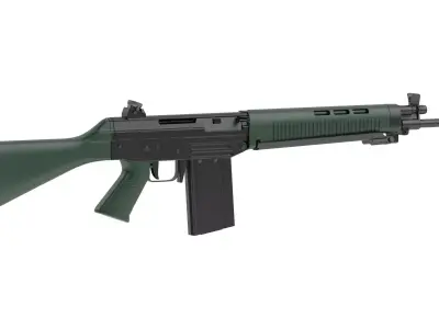 SIG SG 540  3D model