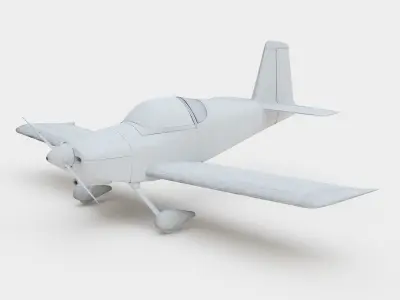 Rv 7 A aircraft 3D model