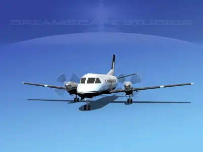 SAAB SF340 Arizona Express 3D model