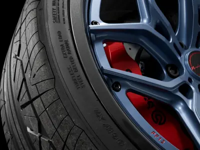 Nitto Invo 295 25 R22 97W 3D model