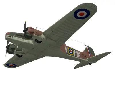 Avro Anson Mk1 late 3D model