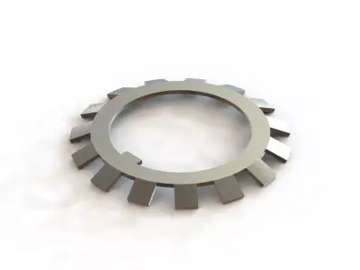 Arruela de Fixacao SKF MB 8 Fixing Washer 3D model