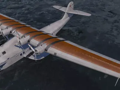 Martin M-130 China Clipper 3D model
