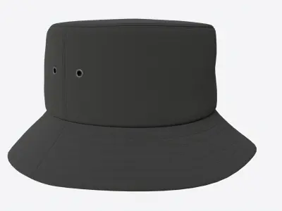 Bucket Hat Casual 01 3D model