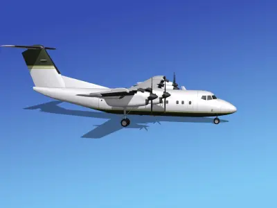 Dehavilland DHC-7 Corporate 3 3D model