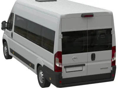 OPEL Movano L4H2 passenger 3D model