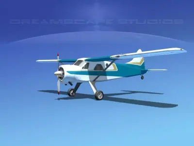 Dehaviland DH-2 Beaver SL05 3D model