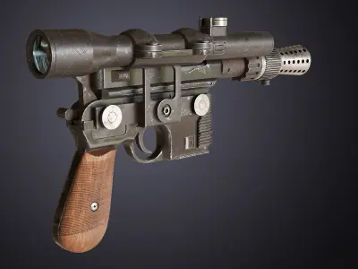 DL-44 Blaster 3D model